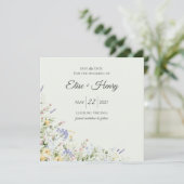 Zachte Engelse Tuin Save the Date (Staand voorkant)