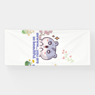 Zachte Esthetische Hamster Banner