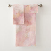 Zachte Floral Bad Handdoek (Insitu)