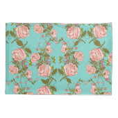 Zachte Floral Kussensloop (Achterkant-Links)