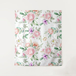 Zachte Floral Wandkleed