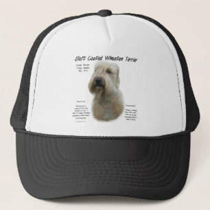 Zachte gecoate tarwedrager Geschiedenis Ontwerp Trucker Pet