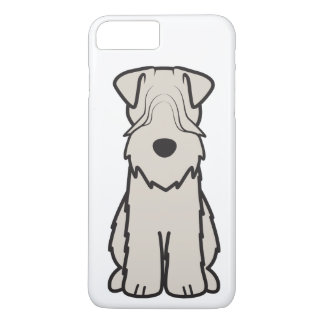Zachte Gecoate Wheaten Terrier Honden Cartoon iPhone 8 Plus / 7 Plus Hoesje