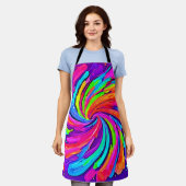 Zachte gloed: Cartoon Rainbow Schort (Gedragen)