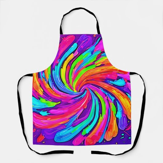 Zachte gloed: Cartoon Rainbow Schort (Voorkant)