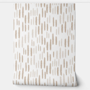 Zachte grijze bruine dennennaalden behang