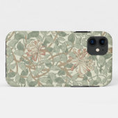 Zachte Groene  William Morris Honeysuckle Case-Mate iPhone Case (Achterkant (horizontaal))