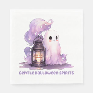 Zachte Halloween Geesten - Pastel Geest Servet