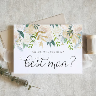 Zachte ivoren bloemen, jij bent mijn beste man
