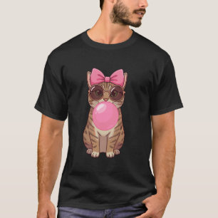 Zachte Kat Kauwgom Mannen Vrouwen T-shirt