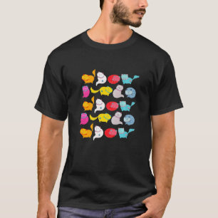 Zachte Kat Patroon Kitten Katachtig Voor Vrouwen & T-shirt