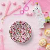 Zachte Kersen Vlinder Patroon, Glanzend Kawaii Fru Papieren Kommen (Feest)