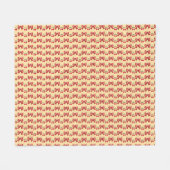 Zachte Kersenslus Naadloos Patroon Roze Esthetiek  Fleece Deken (Voorkant (Horizontaal))