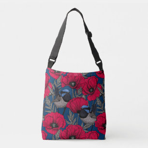 Zachte kinderen en papies crossbody tas