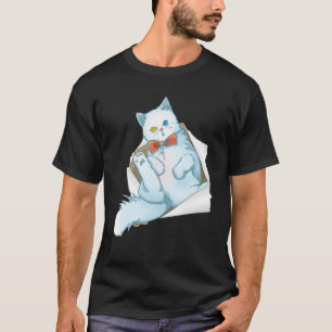 Zachte Kitten Gescheurde Stof Zachte Kitten Gesche T-shirt