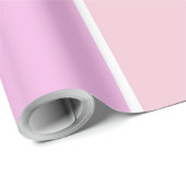 Zachte Kleur Verticaal Streeppatroon Ontwerp Cadeaupapier (Rol Hoek)