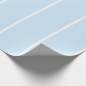 Zachte Kleur Verticale Streeppatroon Ontwerp Cadeaupapier (Hoek)
