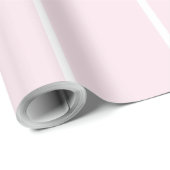 Zachte Kleur Verticale Streeppatroon Ontwerp Cadeaupapier (Rol Hoek)