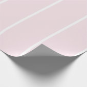 Zachte Kleur Verticale Streeppatroon Ontwerp Cadeaupapier (Hoek)