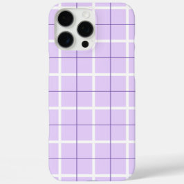 Zachte Kleur Verticale Streeppatroon Puntontwerp iPhone 16 Pro Max Hoesje