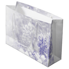 Zachte kleuren blauwbonnet groot cadeauzakje