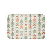 Zachte Kleuren Tribal Pijlen Patroon Badmat (Voorkant)