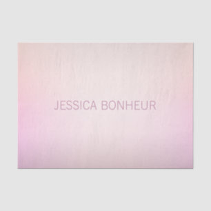 Zachte kleuren vervagen Ombre Tissuepapier