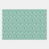 Zachte kleurrijke lente bloemen Coquette patroon Inpakpapier Vel (Voorkant 3)