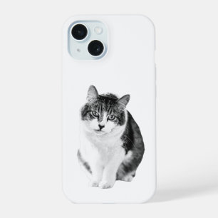 Zachte knusse silhouet iPhone 15 hoesje