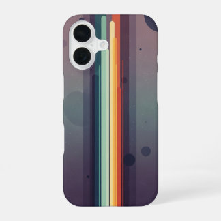 Zachte Kosmische Stralen Vintage iPhone 16 Hoesje