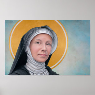 Zachte Kracht in het Geloof: Heilige Emily de Vial Poster