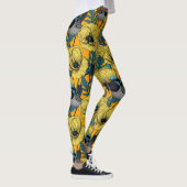 Zachte kreeften en papavers, geel leggings (Rechts)