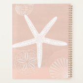 Zachte Kust Zeeschelpen Weekplanner Planner (Achterkant)