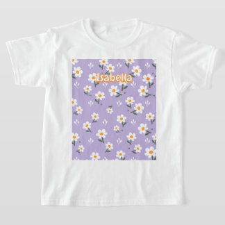 Zachte Lavendel Madeliefje Bloesem Esthetiek voor T-shirt