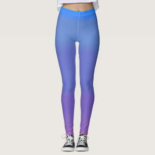 Zachte Leggings met Overgangskleuren
