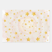 Zachte Lente Lamp Pastel Droomster Roze wolkenstof Inpakpapier Vel (Voorkant 2)