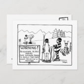 zachte lichamen briefkaart (Voorkant / Achterkant)