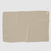 Zachte Licht Beige Achtergrond – Trouwontwerp Golfhanddoek (Horizontaal)