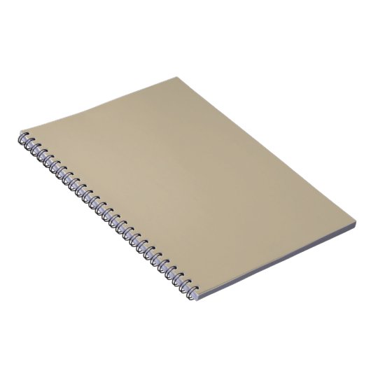 Zachte Licht Beige Achtergrond – Trouwontwerp Notitieboek (Rechterzijde)
