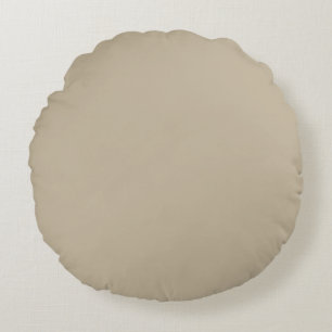Zachte Licht Beige Achtergrond – Trouwontwerp Rond Kussen