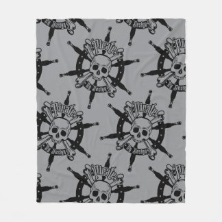 Zachte Logo fleece deken – Gezellig & Stijlvol mer