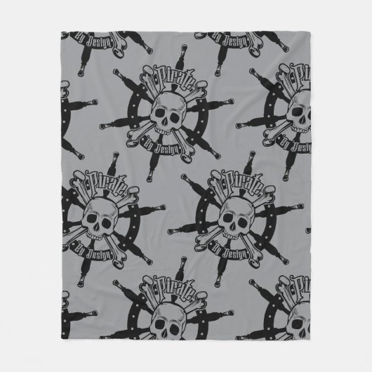 Zachte Logo fleece deken – Gezellig & Stijlvol mer (Voorkant)