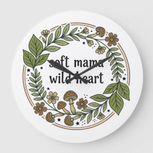 Zachte Mama Wild Hart" Grote Klok