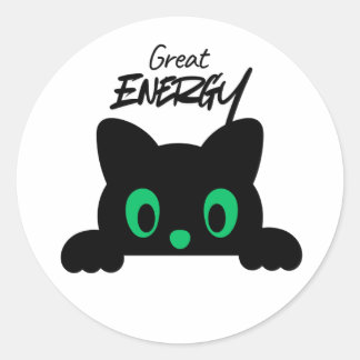 Zachte Minimaal Kawaii Dierengezicht Sticker