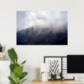 Zachte mist stijgend poster (Thuiskantoor)