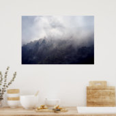 Zachte mist stijgend poster (Keuken)
