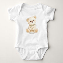 Zachte neutrale beer babysouvenir