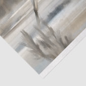 Zachte neutrale hengsten met bergen decoupage tissuepapier (Detail)