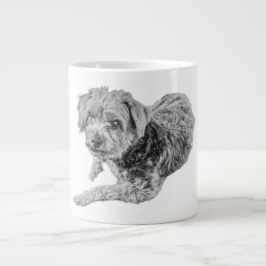 Zachte ogen, zachte ziel extra grote beker (Voorkant)