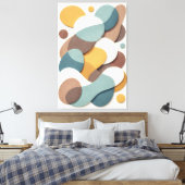 Zachte Overlap Canvas Afdruk (Insitu (Slaapkamer))